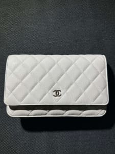 Chanel Classic Wallet on Chain (WOC)