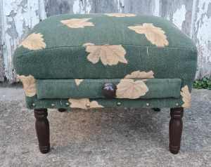 Cute Vintage Footstool with Drawer