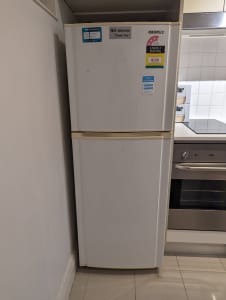 Small white fridge
