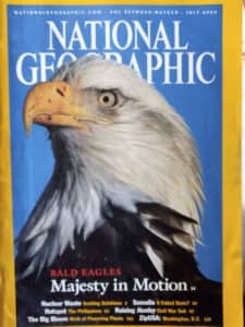 National geographic magazines