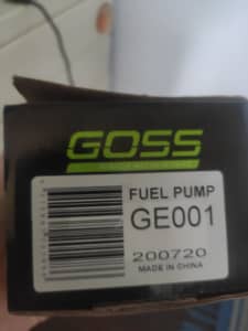 GOSS Fuel Pump GE001 - great cond.