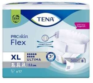 TENA Proskin Flex nappies 17 pack NEW