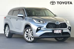 2021 Toyota Kluger Axuh78R Grande eFour Blue 6 Speed Constant Variable Wagon Hybrid