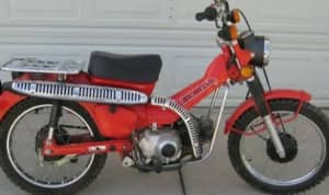 Wanted: Wanted Postie-Honda CT 110