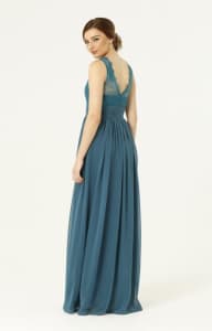 Bridesmaid/formal Teal Dress- 14