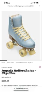 Roller skates-impala size 38