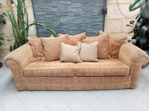 Two piece sweet couch and chair 