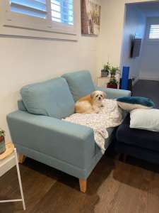 2 seater sofa as-new