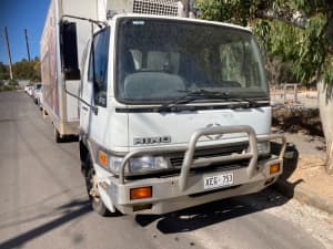 HINO fd cab chassis refrigerated truck