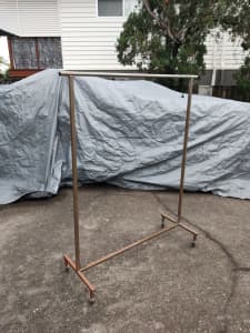 Commercial clothes rack on wheels $45 Albion Brisbane North East Preview