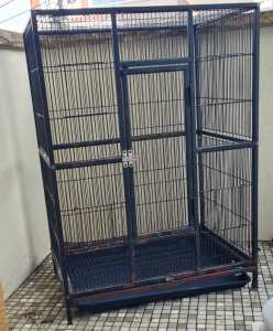 Large bird cage, has rust would be great in garden