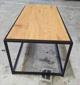 Natural and Black Bradshaw Coffee Table