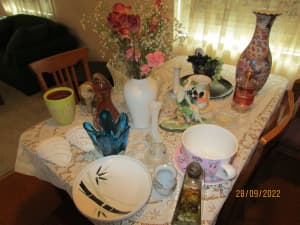 VASES AND ORNAMENTS