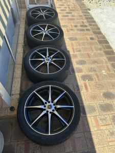 x4 18incs wheels 