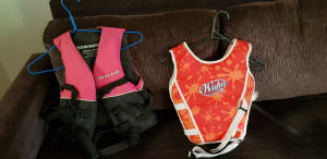 Buoyancy vests for young children