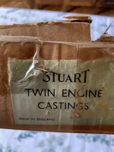 Stuart Steam Models Twin Launch Un machined casting set