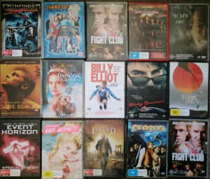 Dvd sale any 5 dvds from my listing 20dollars 