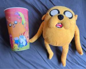 Adventure Time Cup and Jake Plush Toy