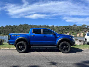 2018 FORD RANGER RAPTOR 2.0 (4x4) MY19 10 SP AUTOMATIC DOUBLE CAB P/UP