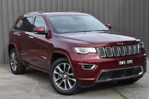 2018 Jeep Grand Cherokee WK MY18 Overland Red 8 Speed Sports Automatic Wagon