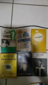 Hypnotism books some vintage