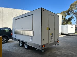 Limited time sale 4 meters food van food trailer caravan cart truck
