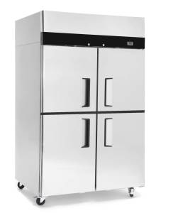JUDHD900 Commercial Dual Temp Kitchen Storage Fridge Freezer