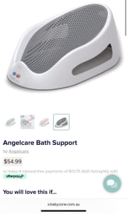 Angelcare baby bath support