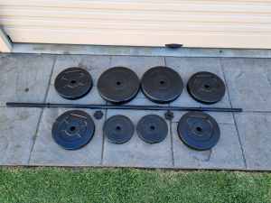 Home gym barbell 50kg set