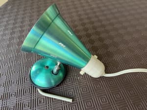 2mid century anodised clip on bed lamps