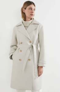 Brand New French Connection Leather Look Trench (RRP $249.95)