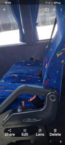 Seats bus coach South Australia