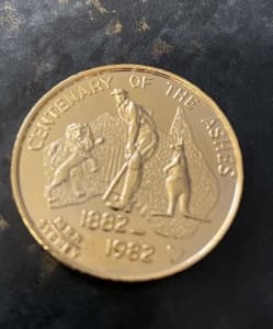 Medal - *****1982 Centenary of Ashes, M.R. Roberts Ltd, NSW Australia