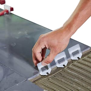 Tile Leveling System Clips Levelling Spacer Tiling Tool Floor Wall