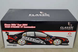 Collectable Classics 1/18 Simon Wills 2004 VY Commodore.
