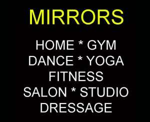 LARGE MIRRORS - Dance * Gym * Studio * Yoga * Salon - BEST PRICES