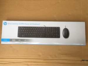 HP Wired Desktop 320MK Mouse and Keyboard few available Brand New