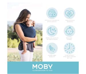 Moby baby carrier - brand new 