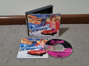 Road Avenger Sega Mega CD Complete with Manual PAL