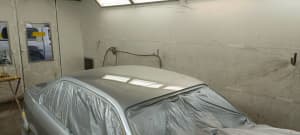 Resprays, touch ups paint and bodywork 