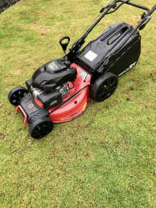 21” gardernline gladiator 3 in 1 self propelled key start lawn mower