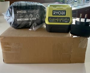 Ryobi Battery and Charger 18.0V