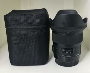 Sigma (Canon EF mount) 24mm 1:1.4 DG Art
