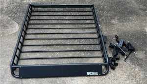 Maxxhaul Car Roof Basket 110x92cm used once only
