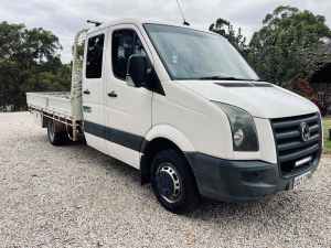 VW Crafter 35 LWB Dual Cab 4 door Cab Chassis