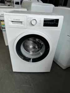 Bosch 7 kgs front loader washing machine.
