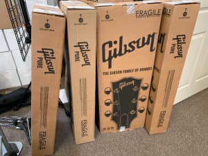 Wanted: Guitar Cardboard Box / Carton to Fit Gibson & Fender Guitars Cases