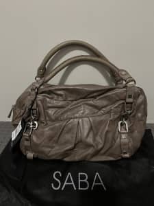 SABA leather handbag Brand new with tags