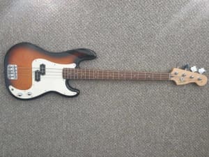 Squier by Fender precision bass