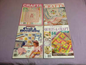 VARIOUS CRAFT MAGAZINES WITH PATTERNS - BRAND NEW